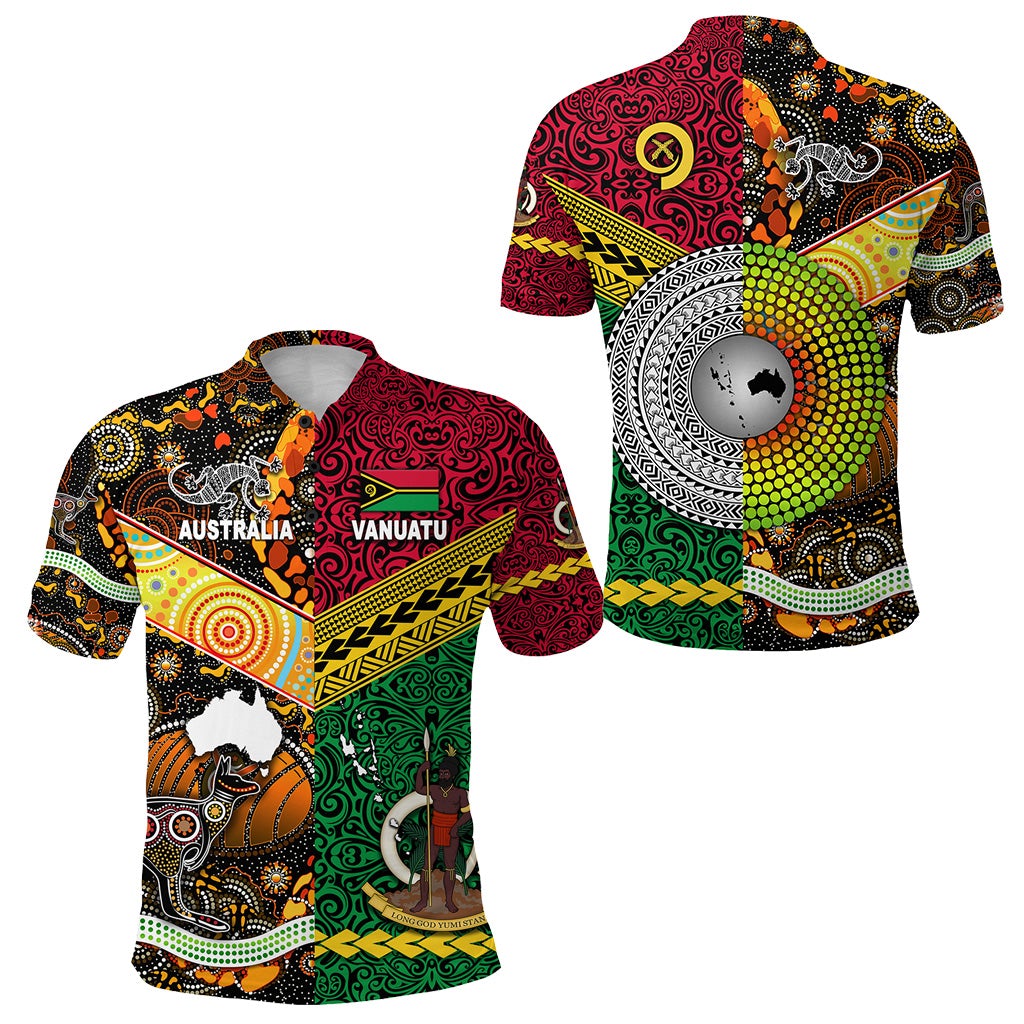Vanuatu Australia Polo Shirt Together LT8 - Shopicos