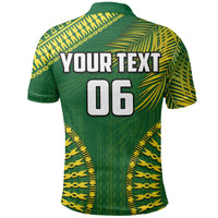 (Custom And Number) Tailevu Fiji Rugby Polo Shirt LT6 - Shopicos