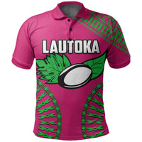 (Custom And Number) Lautoka Fiji Rugby Polo Shirt LT6 - Shopicos