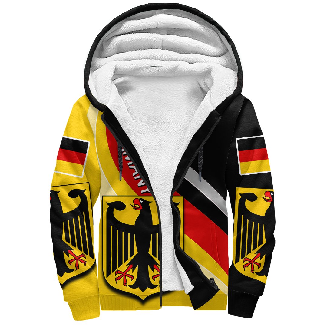 Germany Sherpa Hoodie - Special Flag - Shopicos
