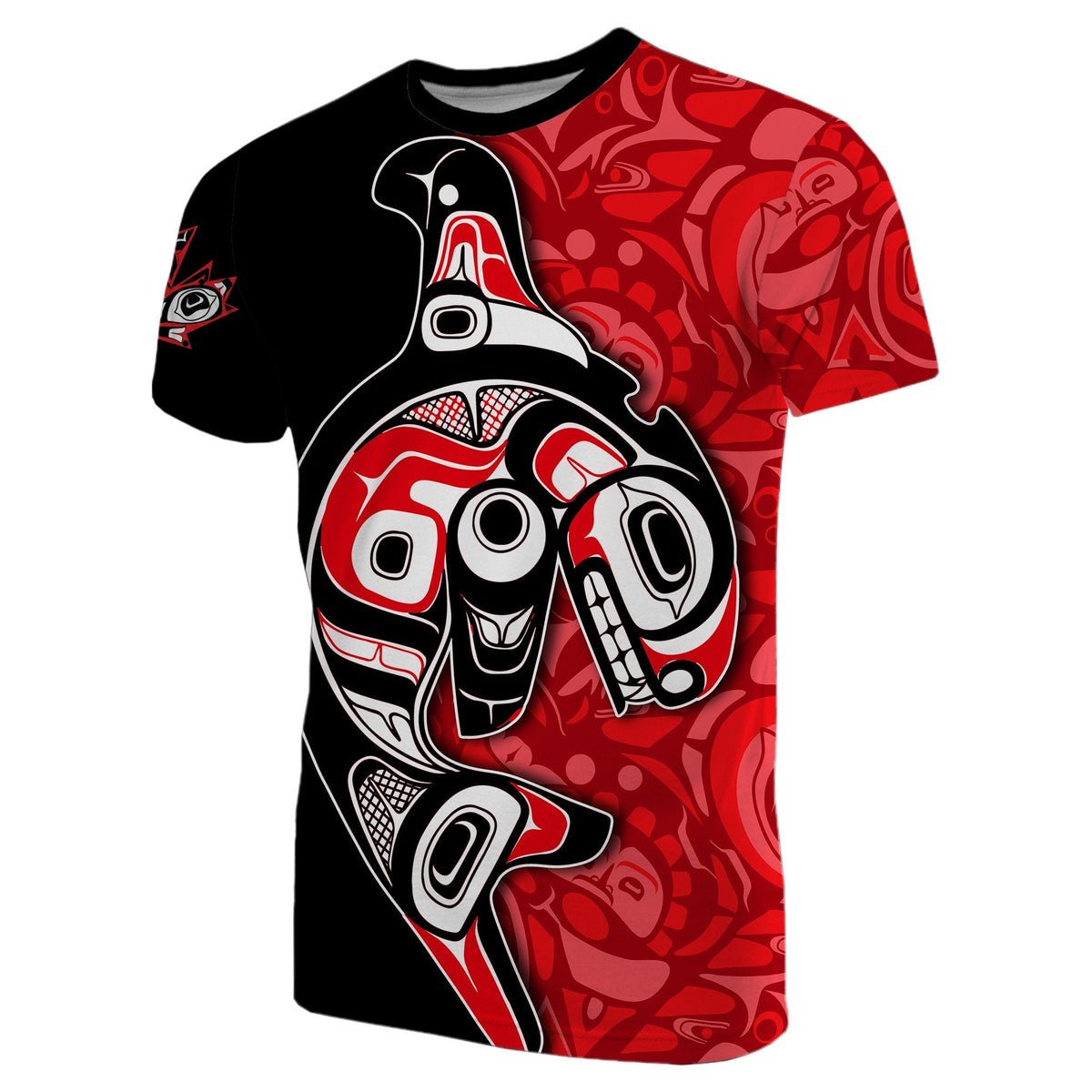 Canada Haida T Shirt Haida Killer Whale - Shopicos