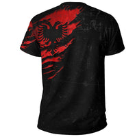 Albania In Me T Shirt Special Grunge Style - Shopicos