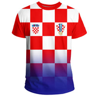 Custom Croatia Euro T Shirt Soccer - Shopicos